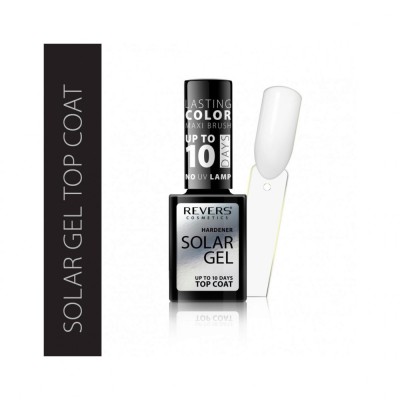 Lac de unghii solar gel, Top Coat, Revers, 12 ml foto