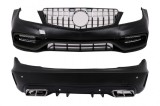 Pachet exterior Mercedes C-Class W204 2007-2015 conversie C63 Design