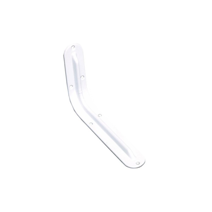 Suport pentru raft, lat, alb, 150 x 100 x 30 mm, 24 buc / set