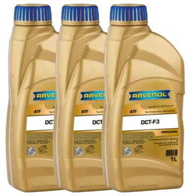 Pachet 3 litri ulei Ravenol ATF DCT-F3 pentru transmisie automata foto