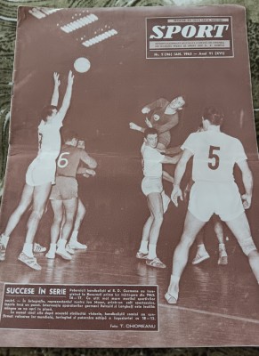 myh 110 - Revista SPORT - nr 1/ianuarie 1963 foto