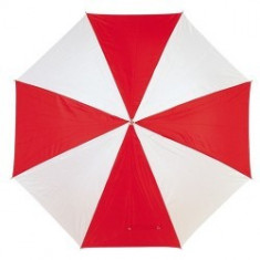 Umbrela Rainy White Red