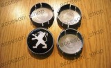 Capace Janta Peugeot 57/55mm Silicon, Set 4 Bucati