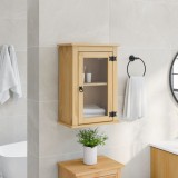 vidaXL Dulap baie de perete &bdquo;Corona&rdquo;, 45x27x64,5 cm, lemn masiv de pin