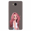 Husa silicon pentru Huawei Y5 2017, Cute Girl