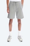A.P.C. pantaloni scurți din bumbac Item Short culoarea gri COEAS.H10148-DARKNAVY