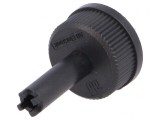 Comutator rotativ 6 poziții 6mm 0.13A 150V