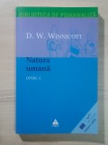 D. W. Winnicott - Opere 3. Natura umană