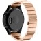 Curea ceas Smartwatch Garmin Fenix 7X / 6X / 5X Plus / 5X / 3 HR / 3, 26 mm Otel inoxidabil iUni Rose Gold Link Bracelet