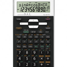 Calculator Stiintific, 12 Digits, 273 Functii, 161x80x15 Mm, Sharp El-531thbwh - Negru/alb