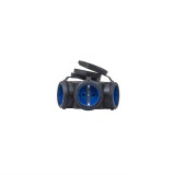 Cupla tripla din cauciuc, 16A, 250V, protectie IP44, 3 locasuri