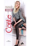 Colanți groși din bumbac cu ajour, Cascade - Bianco, 3-M Standard