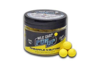 Pop UP Wlc Pineapple &amp;amp; N-butyric Galben Fluo 11mm foto
