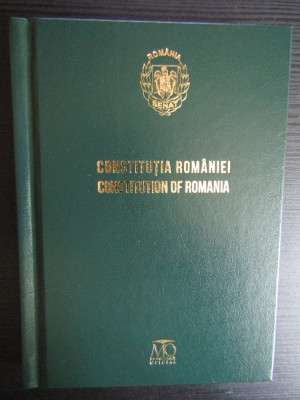 CONSTITUTIA ROMANIEI CONSTITUTION OF ROMANIA foto