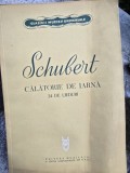 Partitura, Calatorie de iarna, 24 de lieduri - Schubert