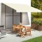 vidaXL P&acirc;nză de rezervă copertină, crem, 4,5x3,5 m 311930