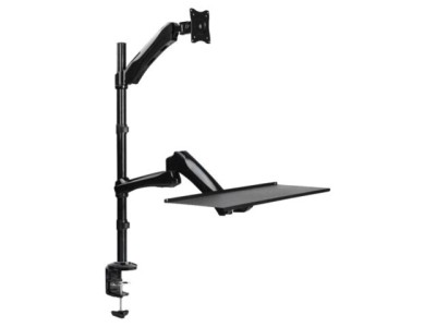 Suport monitor LOGILINK 13-27 inch, 9kg, braț lung 668mm foto