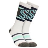 Seattle Kraken articole NHL Cross Bar Crew Socks - L/XL (43-48)