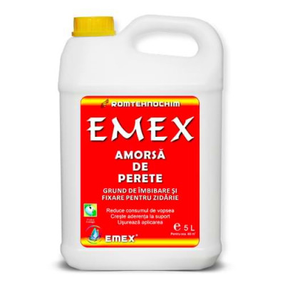 Amorsa Acrilica Lichida &amp;ldquo;Emex&amp;rdquo; - Bid. 5 L foto