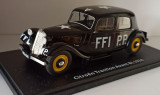 Macheta Citroen Traction Avant BL 1934 WWII - Altaya 1/24