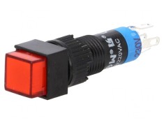 Comutator Apăsare SPDT 0.5A 250V IP40
