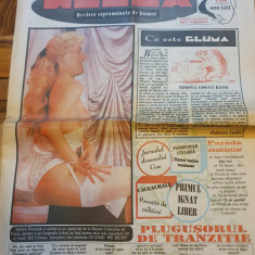 ziarul gluma anul 1,nr. 1 - 1 - 15 ianuarie 1994 -prima aparitie-ziar de umor