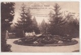 Bnk cp Baile Felix - Parte din parc - uzata 1927, Circulata, Printata