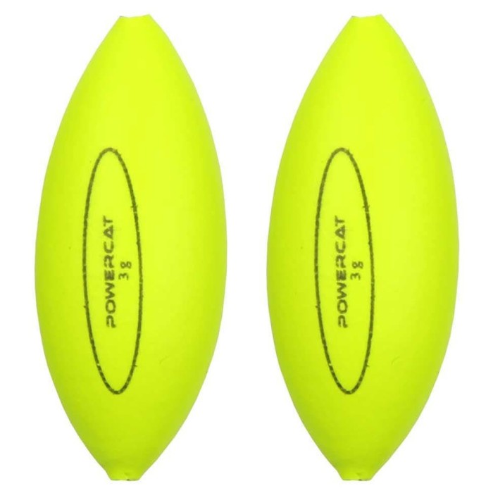 Plute Monturi Somn Nevis Powercat Micro U-Float, Galben, 1.5g, 2buc/pac