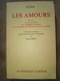 Les amours. L&#039;art d&#039;aimer. Les remedes d&#039;amour. De la maniere de soigner le visage feminin- Ovide