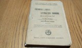 ISTORIA LIMBII SI A LITERATURII ROMANE - Clasa VI a Liceelor de Baieti si Fete Gh. Nedioglu - Editura Cartea Romaneasca, 1930, 477 p., Alta editura, Clasa 6, Limba Romana