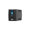 UPS Ted Electric 700VA/400W, Line Interactive, AVR, LCD, 2 Schuko, USB, Protectie Surse, PC, Laptop, Servere