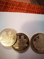 Monede 50 de bani 100 de ani de la Marea Unire foto