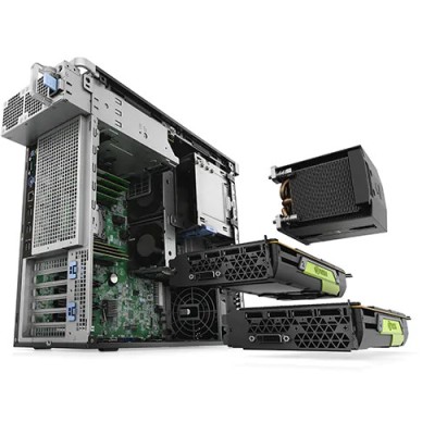 Calculator Dell Precision 5820, Tower, Intel 6 Core i7 7800X 3.5 GHz; 16 GB DDR4; 256 GB SSD SATA; Placa Video Noua nVidia GeForce RTX 3060, 12 GB GDD foto