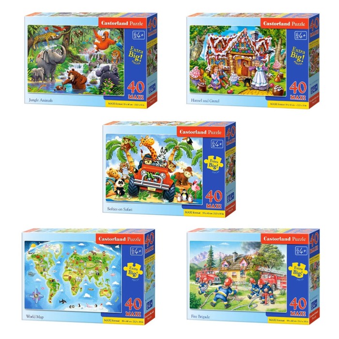 Puzzle Maxi 40 piese &ndash; Castorland