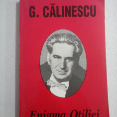 ENIGMA OTILIEI - G. CALINESCU