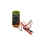 Multimetru digital LCD DT-830L cu carcasa antisoc + baterie 9V