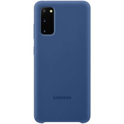 Husa TPU Samsung Galaxy S20 G980 / Samsung Galaxy S20 5G G981, Bleumarin EF-PG980TNEGEU foto