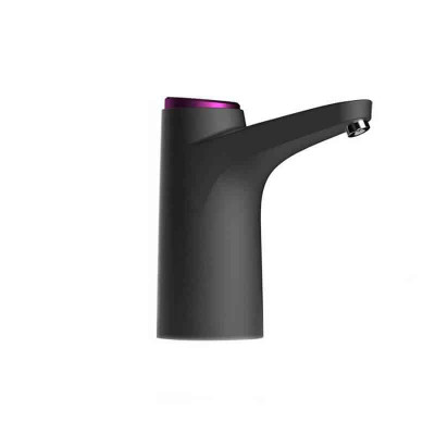 Pompa electrica Edman pentru sticla, dozator dispenser apa de baut, Touch control uz casnic incarcare USB, Negru foto