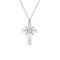 Lant si cruce cu cristal Swarosvski - argint 925