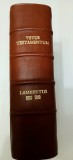 Septuaginta 1709, Lambertus Bos, Biblie, Crestinism, Traducere Samuil Micu, Carte Veche, Legata Piele Naturala