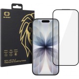 Folie de protectie Ecran Tel Protect 10X HD DLC Diamond Coating pentru Apple iPhone 17 / 16 Pro, Sticla Securizata, Full Glue, Neagra