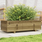 Jardiniera de gradina, 90x40x26,5 cm, lemn de pin impregnat GartenMobel Dekor, vidaXL