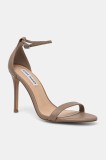 Steve Madden stilettos de piele Tecy culoarea maro, 11002956