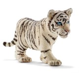 Figurina Schleich, Wild Life, Pui de tigru alb 7x3.5cm