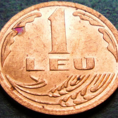 Moneda 1 LEU - ROMANIA, anul 1992 *cod 144 B