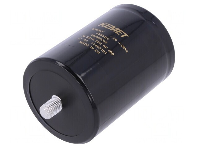 Condensator Electrolitic 3.3mF 450V 77x105mm 20% 20000h