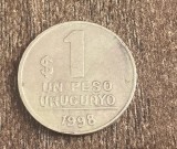 C50 - Moneda foarte veche - Uruguay - 1 peso - 1998, America Centrala si de Sud