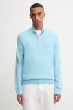 Abercrombie &amp; Fitch pulover din amestec de l&acirc;nă light, cu turtleneck, KI120-5139-210