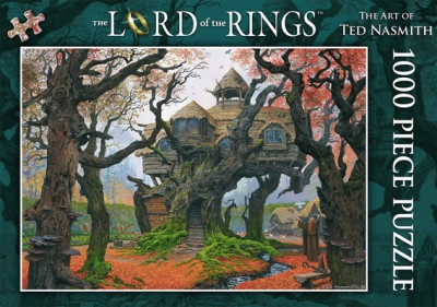 The Lord of the Rings 1000 Piece Jigsaw Puzzle: The Art of Ted Nasmith: Rhosgabel foto