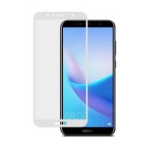Folie sticla huawei p8 lite 2017/p9 lite 2017 full glue alb